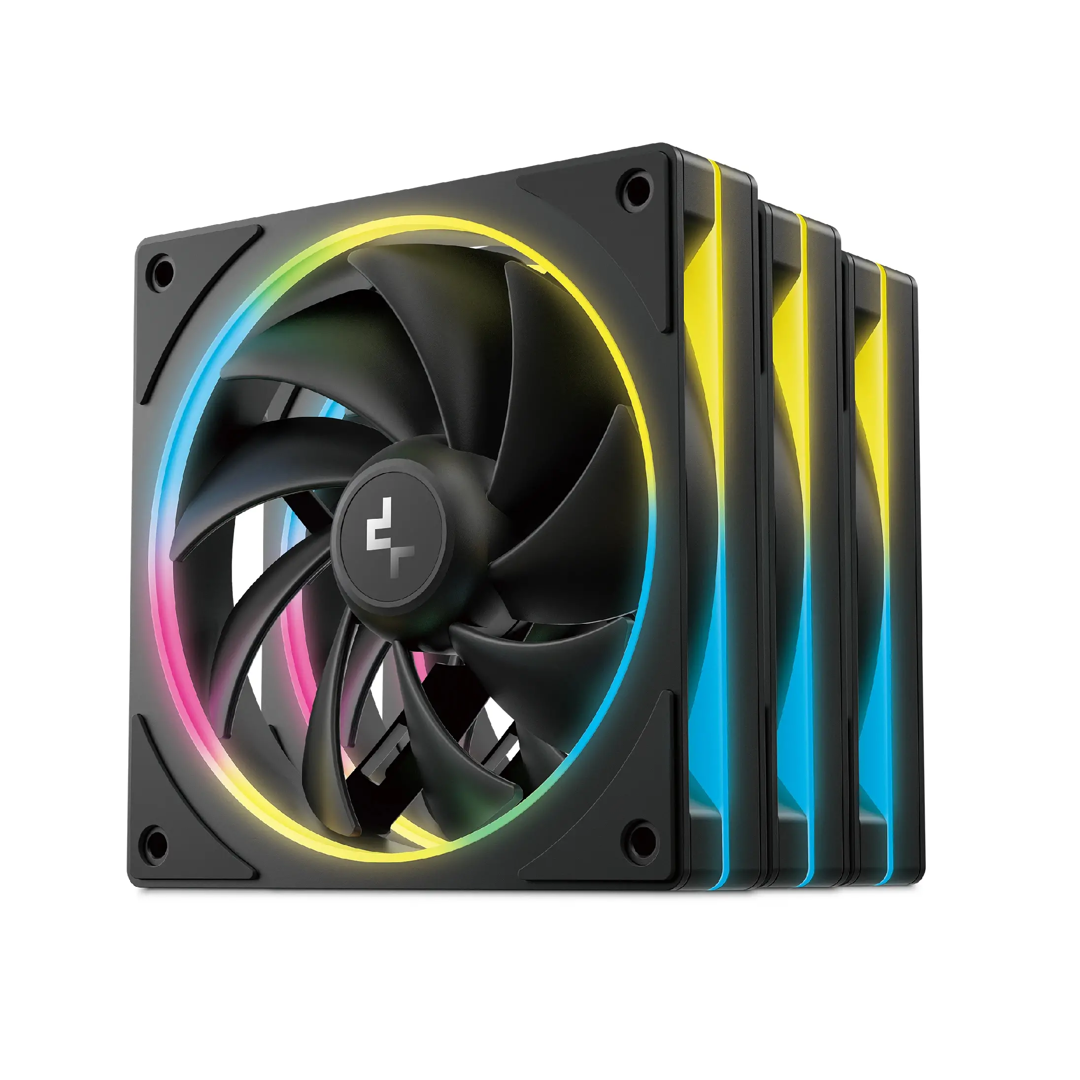 DeepCool Set de ventilatoare Fan Pack 3-in-1 3x120mm - FL12 SE (Second Edition) 3IN1 - Luminous Halo ARGB