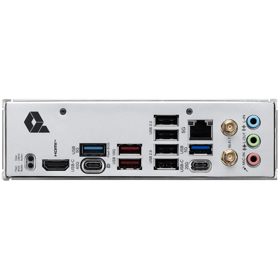 MSI PRO X870E-P WIFI, ATX, Socket AM5, 4x DDR5 Dual Channel DDR5 up to 8200(OC)MHz, 3x PCIe x16 slot, 3x M.2 slot, 4x USB 2.0, 2x USB 5Gbps, 2x USB 10Gbps, 1x 20Gbps Type-C, 1x 40Gbps Type-C, HDMI, 7.1 HD Audio, 5G LAN, WiFI 7, BT, 3Y - image 2