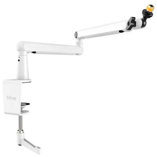Стойка за микрофон FIFINE BM88 White High End Boom Arm Stand - image 1