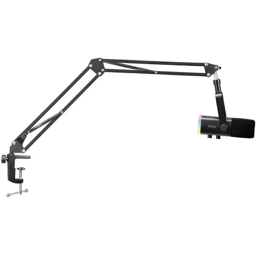 Microfon cu suport FIFINE AM8T Dynamic RGB - Negru - 3