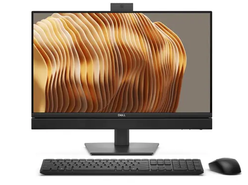 Настолен компютър - всичко в едно, Dell Pro 24 All-in-One QC24251, Intel Core i5 14500T (14C, up to 4.8GHz), 23.8", FHD 1920x1080 100 Hz IPS AG, 1x8 GB DDR5 up to 4800 MT/s, 512GB SSD, Intel Graphics, Height Adjustable Stand, FHD HDR Cam, WiFi 6E+BT, Wireless Kb&Mouse, Win 11 pro, 3Y PS