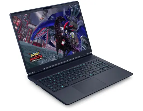 Лаптоп, Dell Alienware 16X Aurora AC16251, Intel Core Ultra 7 255HX (30MB, 20C, 1.8 to 5.2 GHz P-Core), 16" WQXGA (2560x1600) 240Hz, 3ms, 32GB, 2x16GB, DDR5, 5600 MT/s, 1TB SSD, NVIDIA RTX 5060 8GB GDDR7, HD Cam, and Mic, Wi-Fi 7, AlienFX RGB, Win11 Pro, 3Y BO - image 1