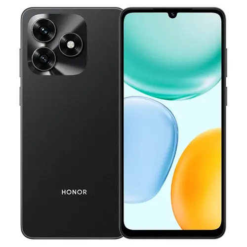 Мобилен телефон, Honor X5c Plus Midnight Black, Nala-L31B, 6.74" TFT LCD, 1600x720, MediaTek Helio G81 (2x2GHz+6x1.7GHz), 4GB, 128GB, 50/5MP, 5260mAh, FPT, BT, USB Type-C, Android 15, MagicOS 9.0