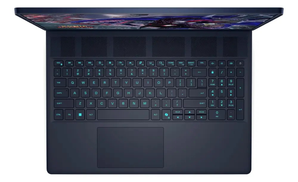 Лаптоп, Dell Alienware 16X Aurora AC16251, Intel Core Ultra 5 235HX (24MB, 14C, 2.6 to 5.1 GHz P-Core), 16" WQXGA (2560x1600) 240Hz 3ms, 16GB (2x8GB) DDR5 5600 MT/s, 512GB SSD, NVIDIA RTX 5060 8GB GDDR7, HD Cam and Mic, Wi-Fi 7, AlienFX RGB, Win11 Pro, 3Y BO - image 3
