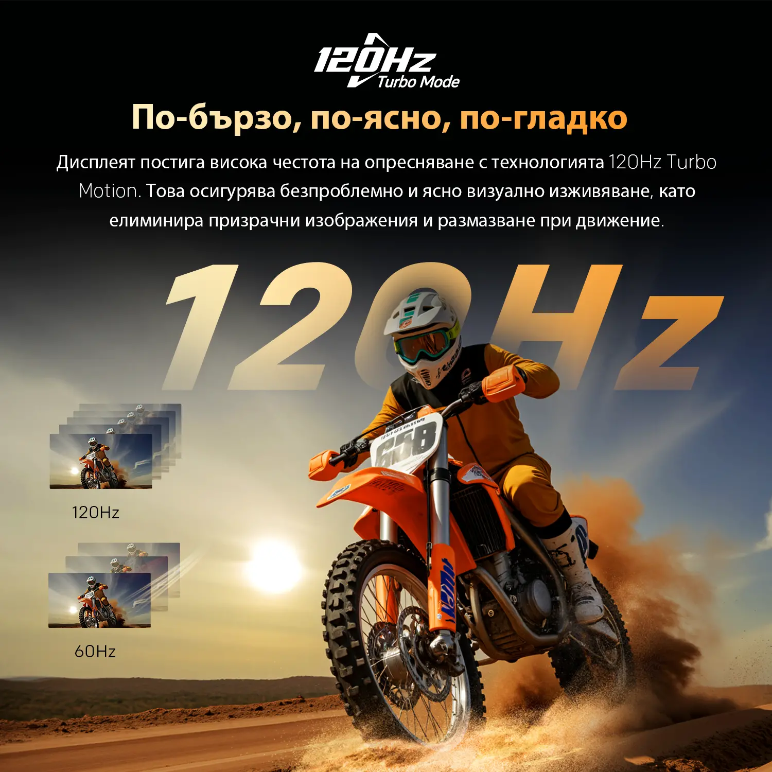 METZ Телевизор 55" 55MQF7500Z UHD QLED SMART TV, 120Hz,4K, Google TV, Frameless, 139.0см - image 2