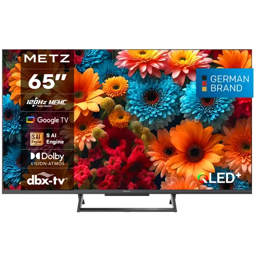 METZ Televizor 65" 65MQF7500Z, QLED+, 4K, Google TV, 120Hz - 1