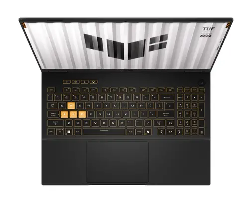 Лаптоп, Asus TUF F16 FX608JPR-QT026,Intel i7 14650HX 2.2 GHz (30MB Cache, up to 5.2 GHz, 16 cores, 24 Threads) 16.0  WQXGA 2560X1600 16:10 Bend+400nits, AG,165z,16GB DDR5 5600 so-dim ,1TB PCIe 4.0,RTX 5070 8GB GDDR7, Wi-Fi 6e,Backlit Chiclet Keyboard 1-Zone RGB - image 3