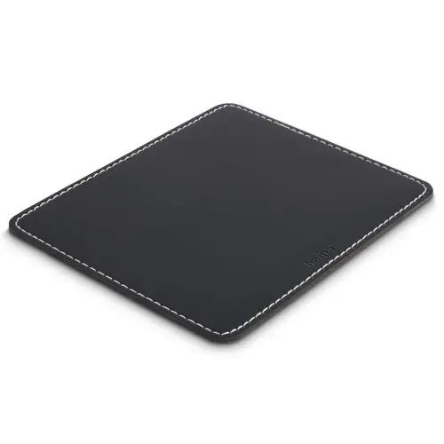 HAMA Пад за мишка "Leather look", Черен - image 1