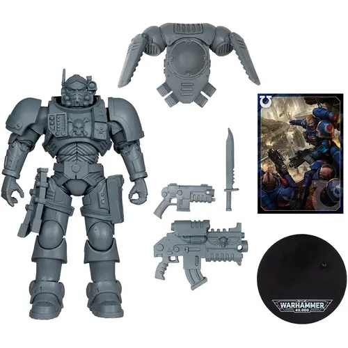 Фигурка Warhammer 40,000 Lieutenant in Phobos Armour (Ultramarines) Artist Proof 7in Figure McFarlane - image 1