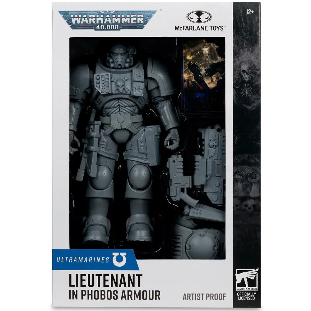 Фигурка Warhammer 40,000 Lieutenant in Phobos Armour (Ultramarines) Artist Proof 7in Figure McFarlane - image 6