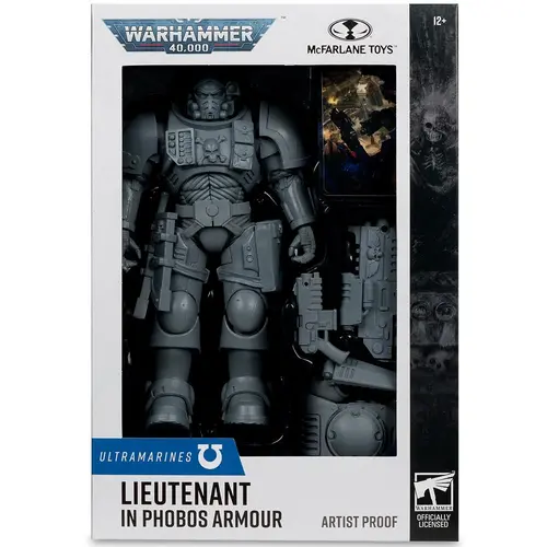 Figurină Warhammer 40,000 Lieutenant in Phobos Armour (Ultramarines) Artist Proof 7in Figure McFarlane - 7