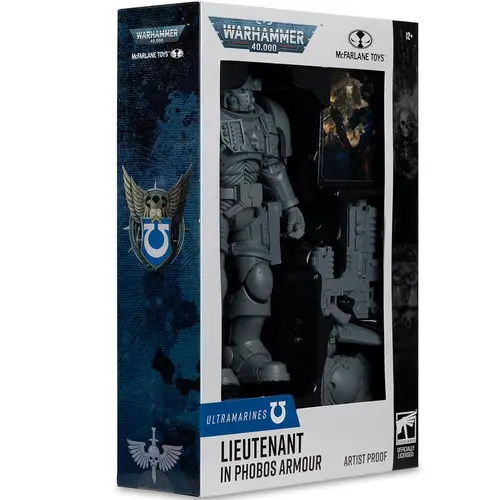 Фигурка Warhammer 40,000 Lieutenant in Phobos Armour (Ultramarines) Artist Proof 7in Figure McFarlane - image 7