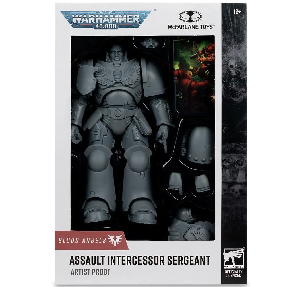 Фигурка Warhammer 40,000 Assault Intercessor Sergeant (Blood Angel) Artist Proof 7in Figure McFarlane - image 6