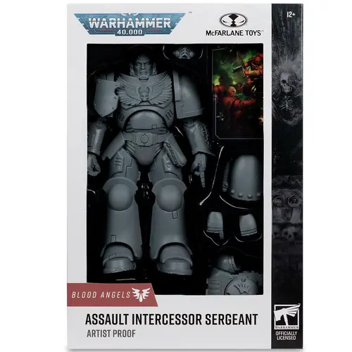Figurină Warhammer 40,000 Assault Intercessor Sergeant (Blood Angel) Artist Proof 7in Figure McFarlane - 7