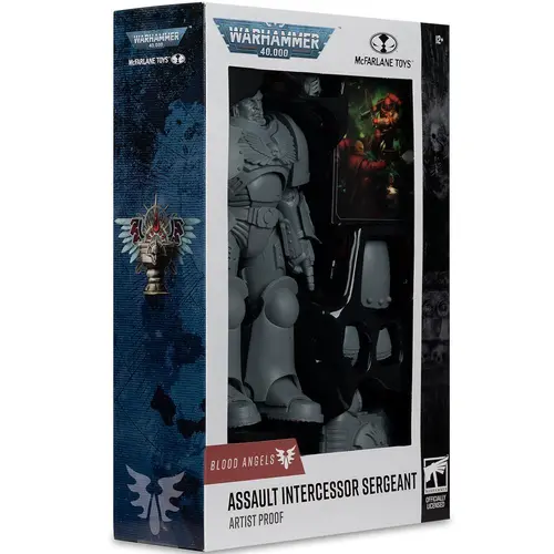 Figurină Warhammer 40,000 Assault Intercessor Sergeant (Blood Angel) Artist Proof 7in Figure McFarlane - 8