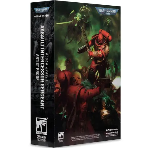 Фигурка Warhammer 40,000 Assault Intercessor Sergeant (Blood Angel) Artist Proof 7in Figure McFarlane - image 8