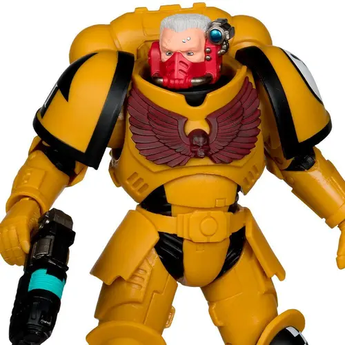 Фигурка Warhammer 40,000 Intercessor Sergeant (Imperial Fist) Gold Label 7in Figure McFarlane - image 2