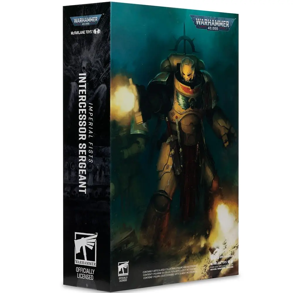 Фигурка Warhammer 40,000 Intercessor Sergeant (Imperial Fist) Gold Label 7in Figure McFarlane - image 8