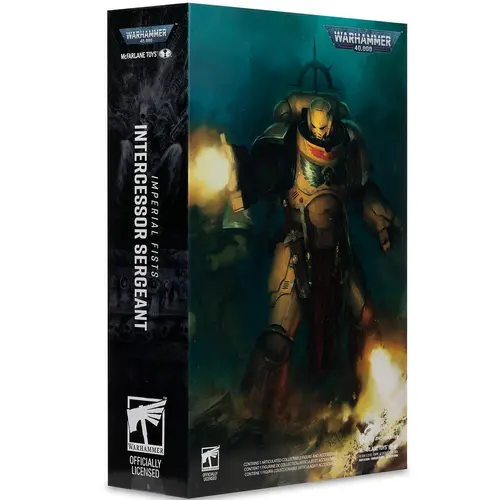 Фигурка Warhammer 40,000 Intercessor Sergeant (Imperial Fist) Gold Label 7in Figure McFarlane - image 8