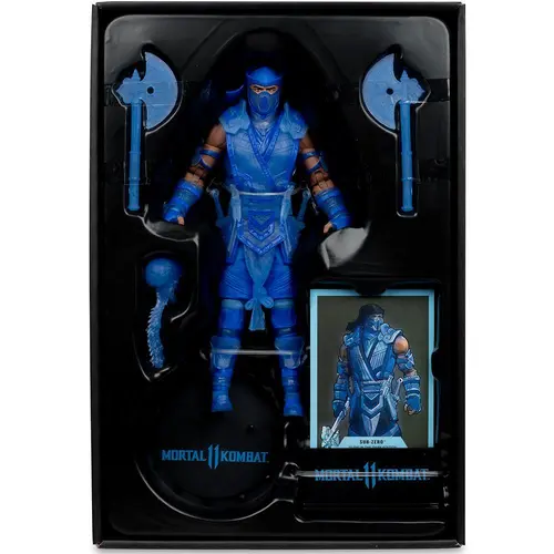 Фигурка McFarlane Toys MORTAL KOMBAT 11 - Sub-Zero (Glow In The Dark Edition - Gold Label) - image 6