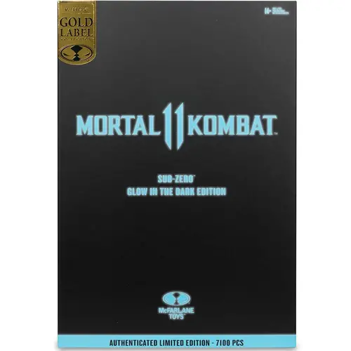 Фигурка McFarlane Toys MORTAL KOMBAT 11 - Sub-Zero (Glow In The Dark Edition - Gold Label) - image 7
