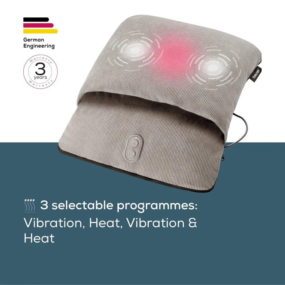 Масажор, Beurer FM 28 Compact foot massager 2 in 1: Vibration massager and foot warmer; 3 programs; Operation via USB-C cable; up to size 43; auto switch-off after 20 min - image 3