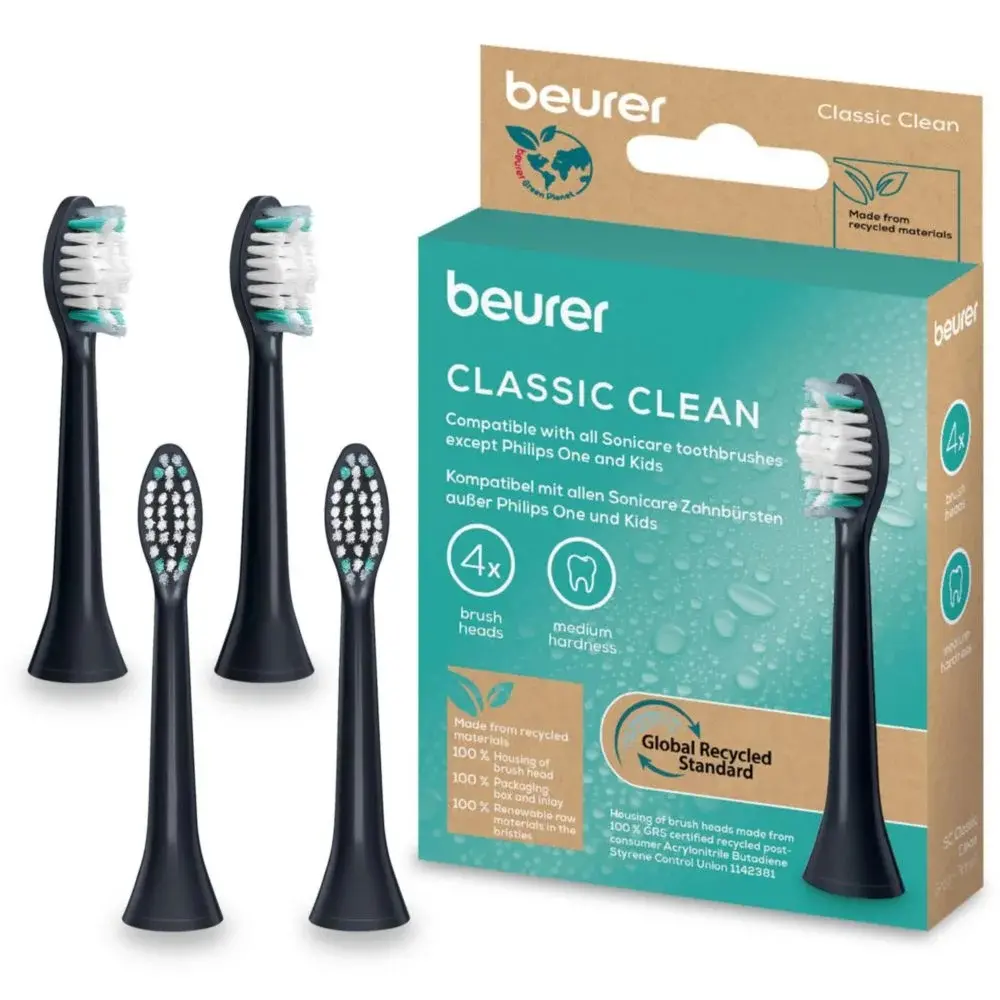 Αξεσουάρ, Beurer SC 30/50 κεφαλές βουρτσών Classic Clean 4 τεμ