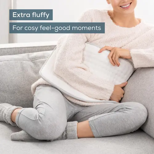 Термоподложка, Beurer HK 43 Super Cosy heat pad with super soft surface;3 Illuminated temperature settings;Fast heating;Automatic switch off after 90 min;Cotton cover washable on 30°; BSS; 44(L)x33(W) - image 2