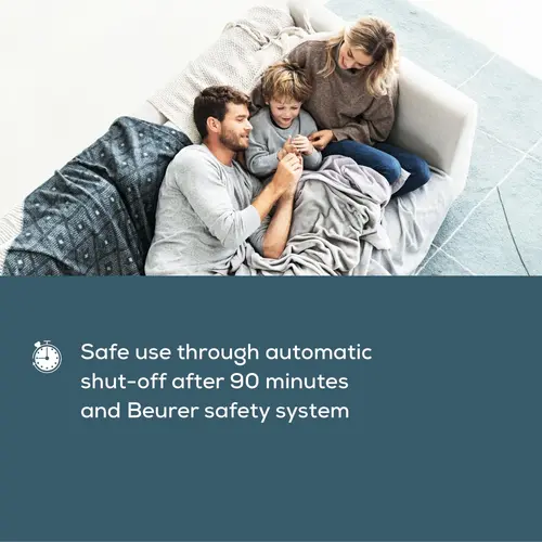 Ηλεκτρική θερμοφόρα, Beurer HK 43 Super Cosy με εξαιρετικά απαλή επιφάνεια; 3 φωτιζόμενες ρυθμίσεις θερμοκρασίας; Γρήγορη θέρμανση; Αυτόματη - 4