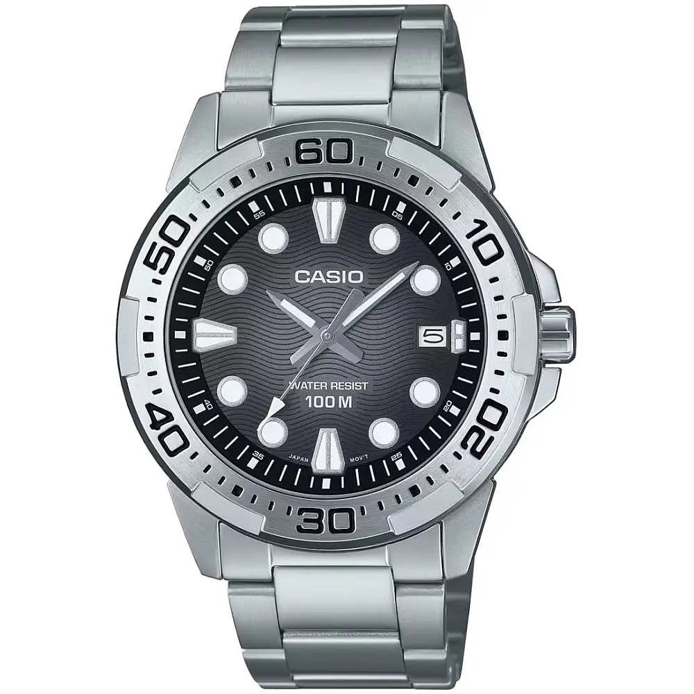 Мъжки аналогов часовник Casio - MTD-140D-1AVDF