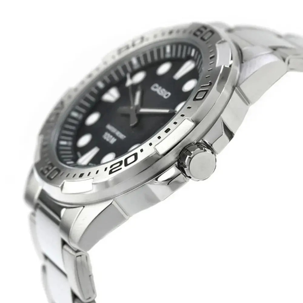 Мъжки аналогов часовник Casio - MTD-140D-1AVDF - image 1