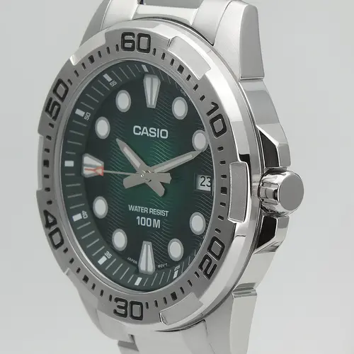 Мъжки аналогов часовник Casio - MTD-140D-3AVDF - image 1