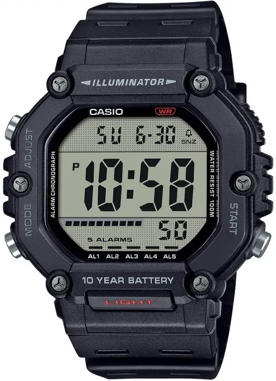 Мъжки часовник Casio - AE-1600H-1AVEF