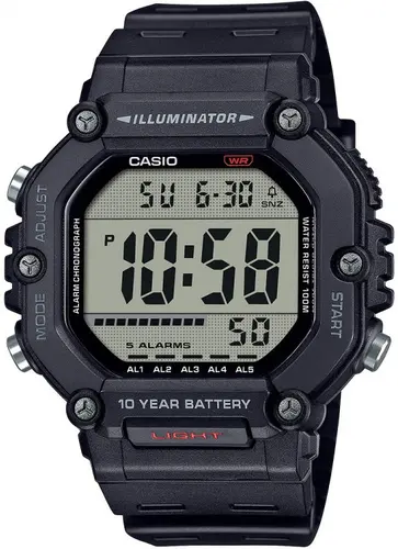Ανδρικό ρολόι Casio - AE-1600H-1AVEF - 1