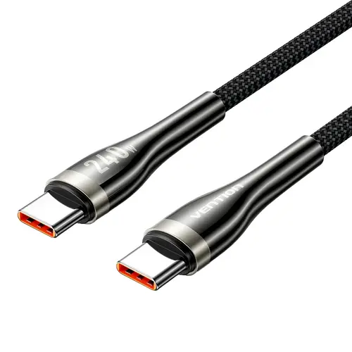 Vention καλώδιο USB2.0 Type-C σε Type-C - 5A Fast Charging, 240W, PD3.1, 1.2m - CTYBAV - 1