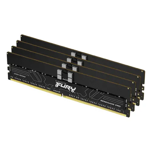 Μνήμη Kingston FURY Renegade Pro 64GB(4x16GB) DDR5 5600MHz CL28 RDIMM - KF556R28RBEK4-64 - 1