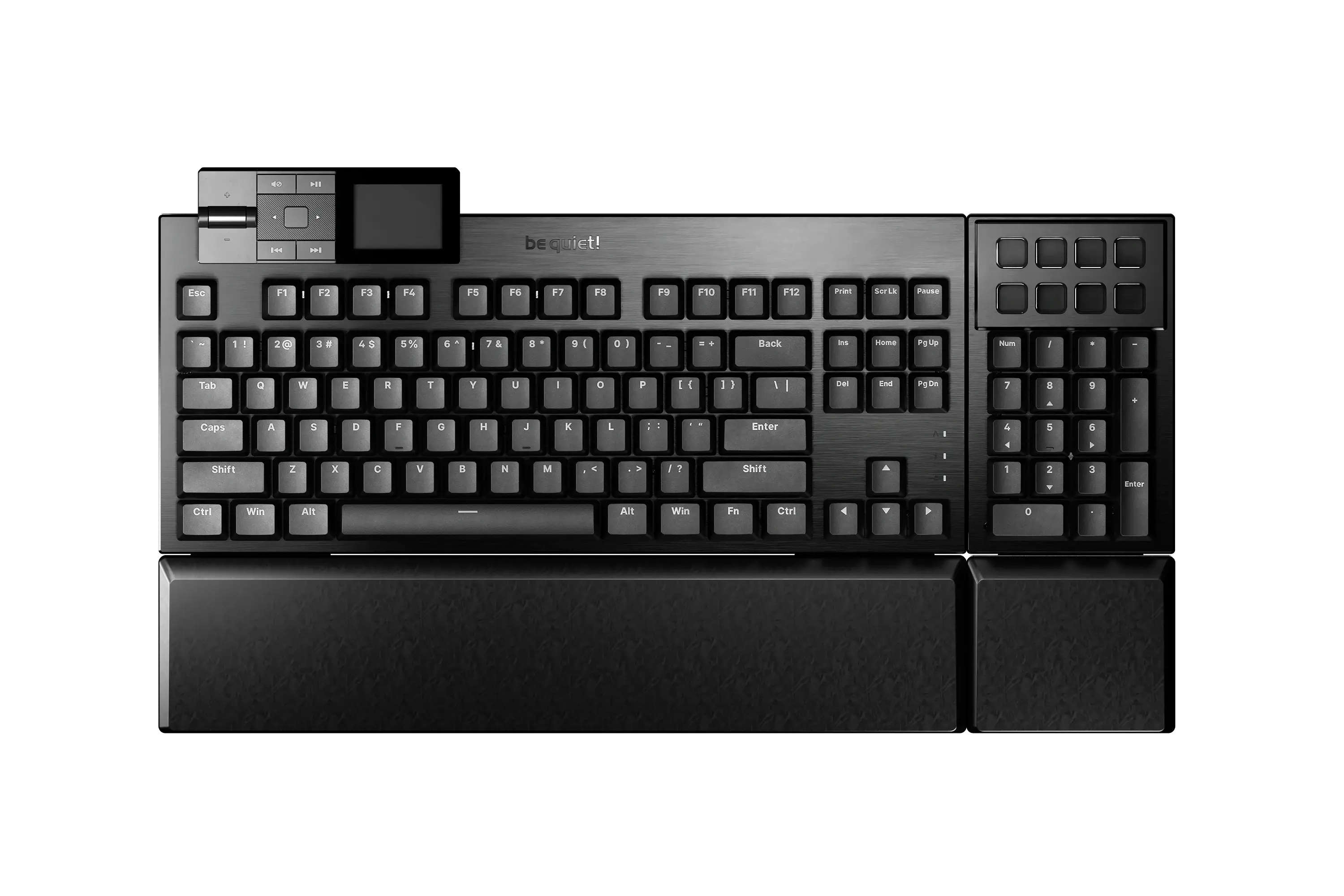 be quiet! професионална геймърска механична клавиатура Professional Gaming Mechanical Keyboard DARK MOUNT - be quiet! Silent Switches [Linear] - image 1