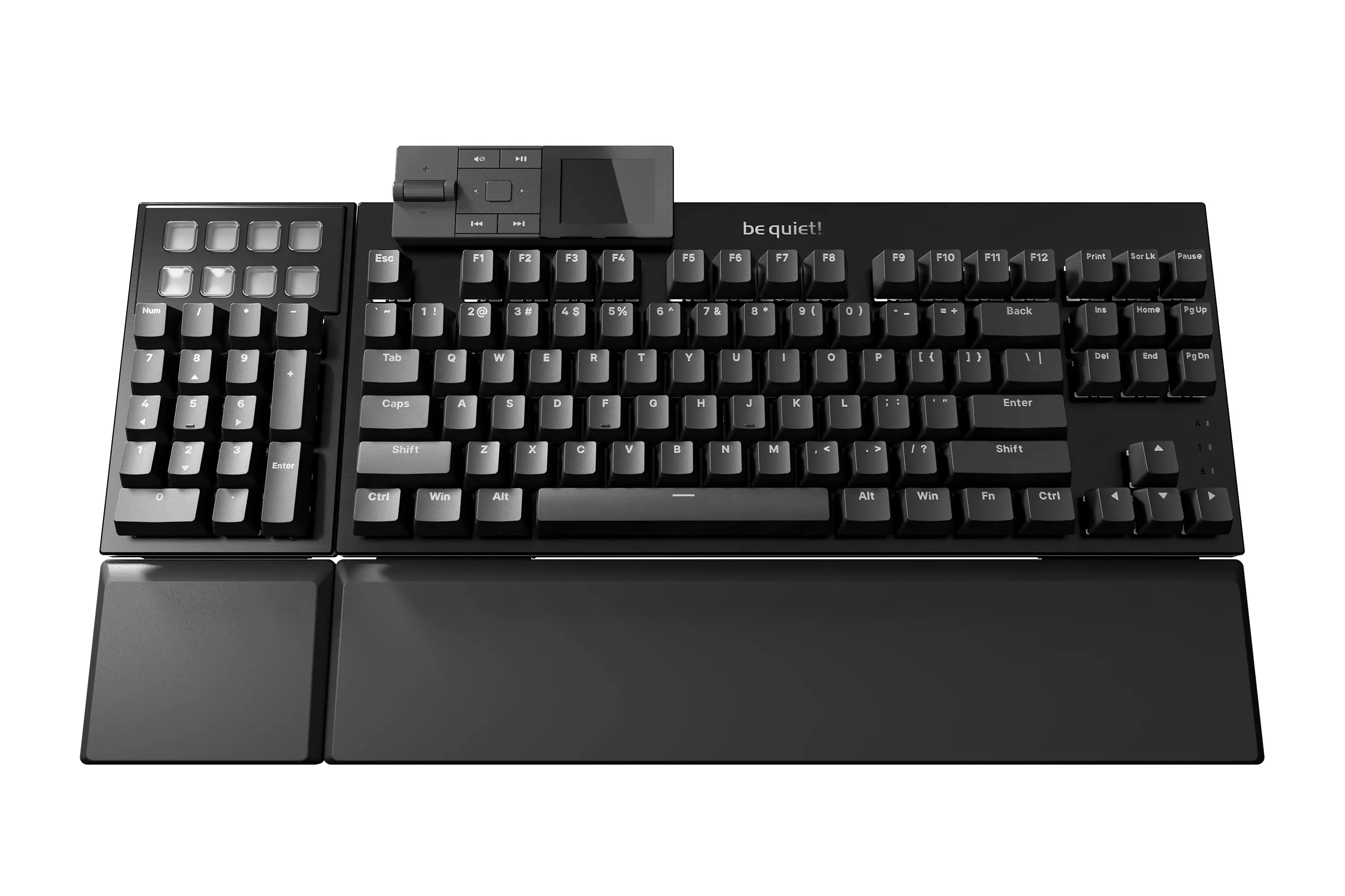 be quiet! професионална геймърска механична клавиатура Professional Gaming Mechanical Keyboard DARK MOUNT - be quiet! Silent Switches [Linear] - image 4
