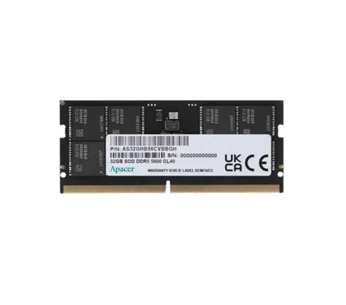 Памет, Apacer 32GB Notebook Memory - DDR5 SODIMM 5600Hz - 1