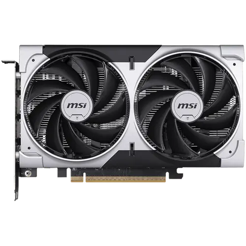 MSI Video Card NVIDIA GeForce RTX 5050 8G VENTUS 2X OC, 8GB GDDR6, 128-bit, 2602 MHz Boost, 2560 CUDA Cores, PCIe 5.0 (x8), 3x DP 2.1b, HDMI 2.1b, RAY TRACING, Dual Fan, 130W TDP, 8-pin PCIe Power, G-SYNC, 2-Slot, 3Y - image 1