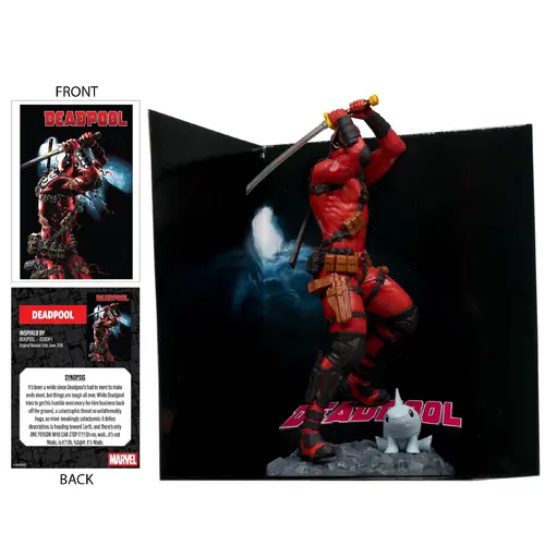 Фигурка Marvel Deadpool 1:10th Scale Collectible with Scene (Deadpool #1) McFarlane - image 4
