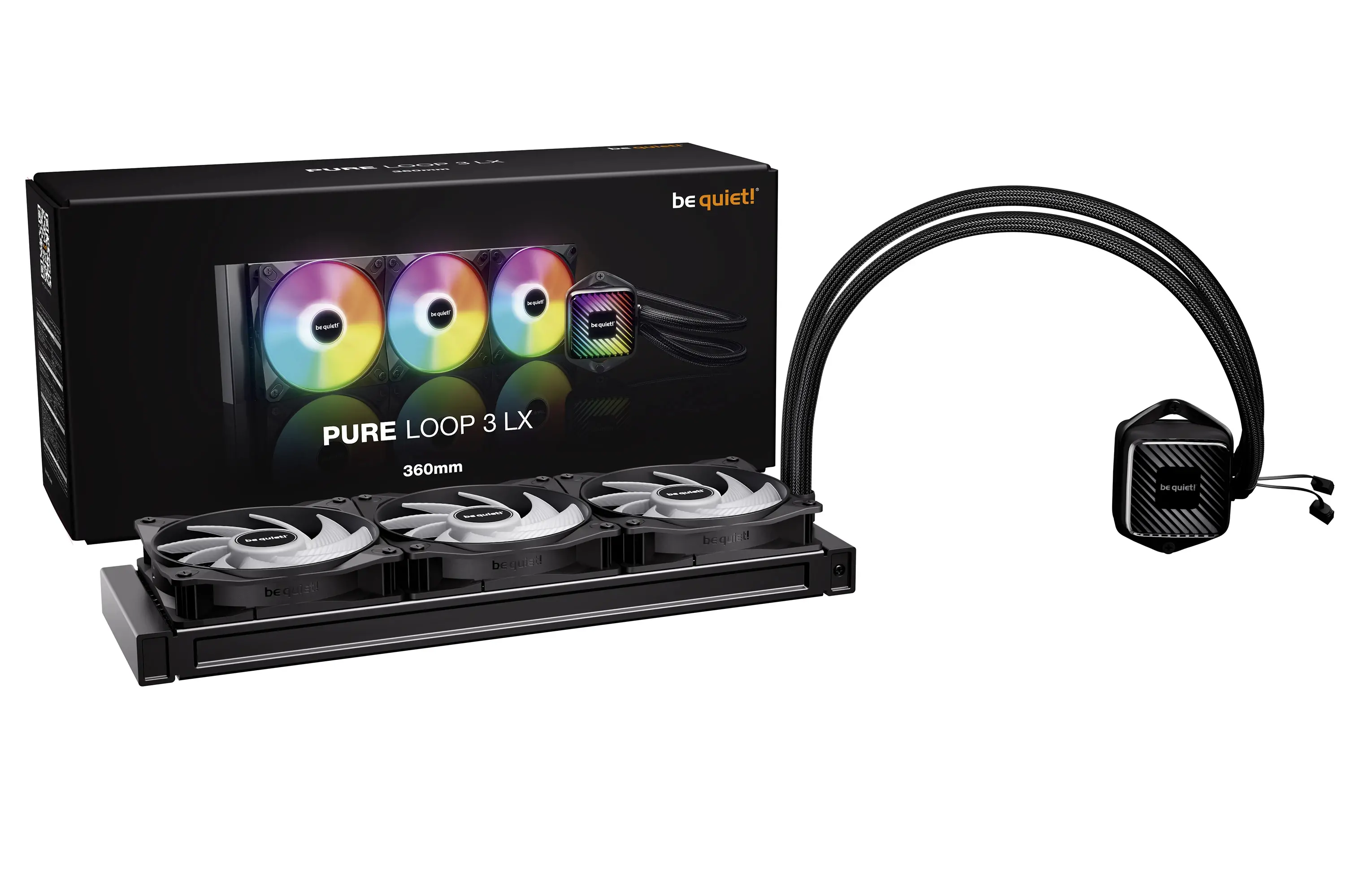 be quiet! водно охлаждане Water Cooling - Pure Loop 3 LX 360mm - image 3