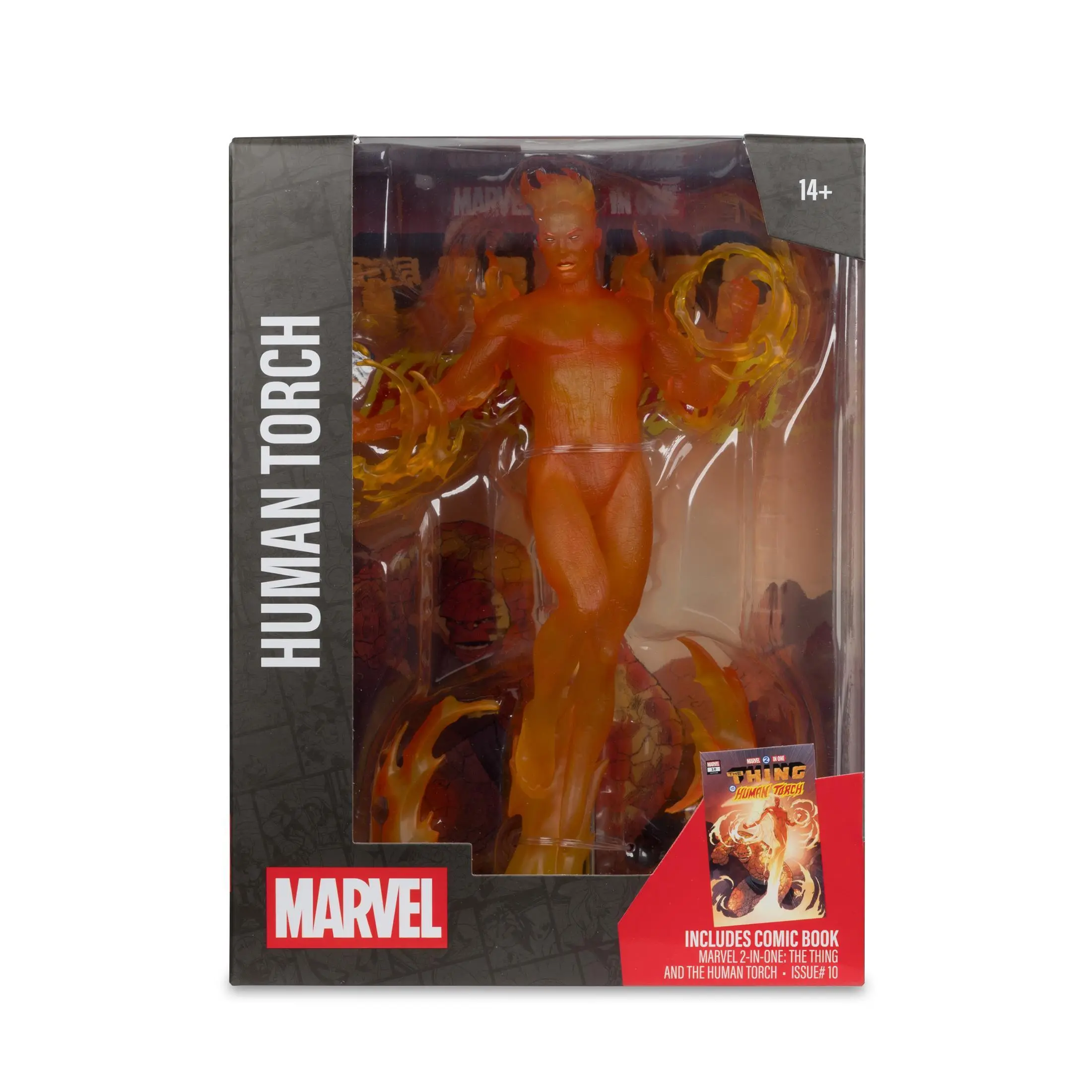 Фигурка Marvel Human Torch 1:6th Scale Collectible with Scene (Marvel 2-in-One #10) - image 6