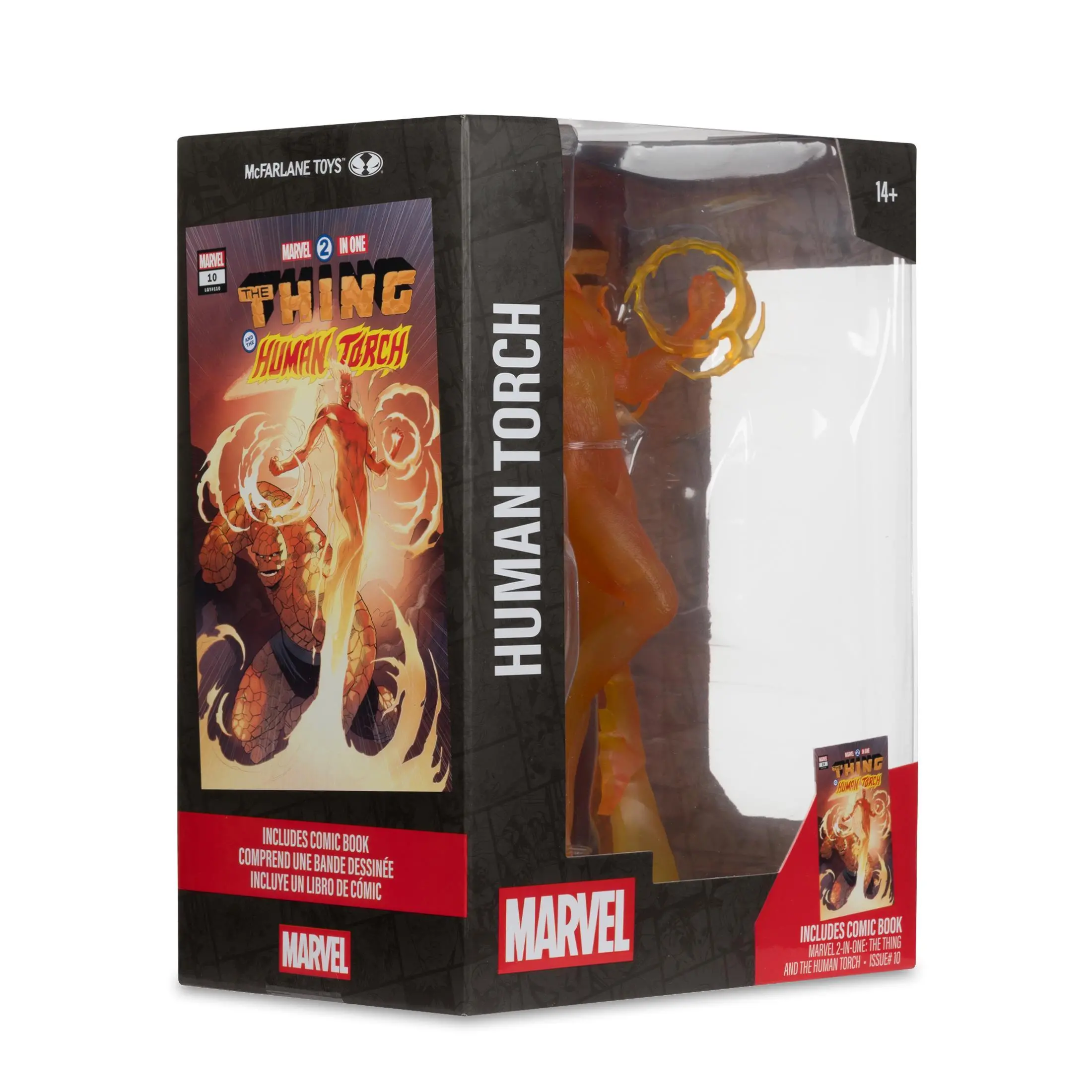 Фигурка Marvel Human Torch 1:6th Scale Collectible with Scene (Marvel 2-in-One #10) - image 7