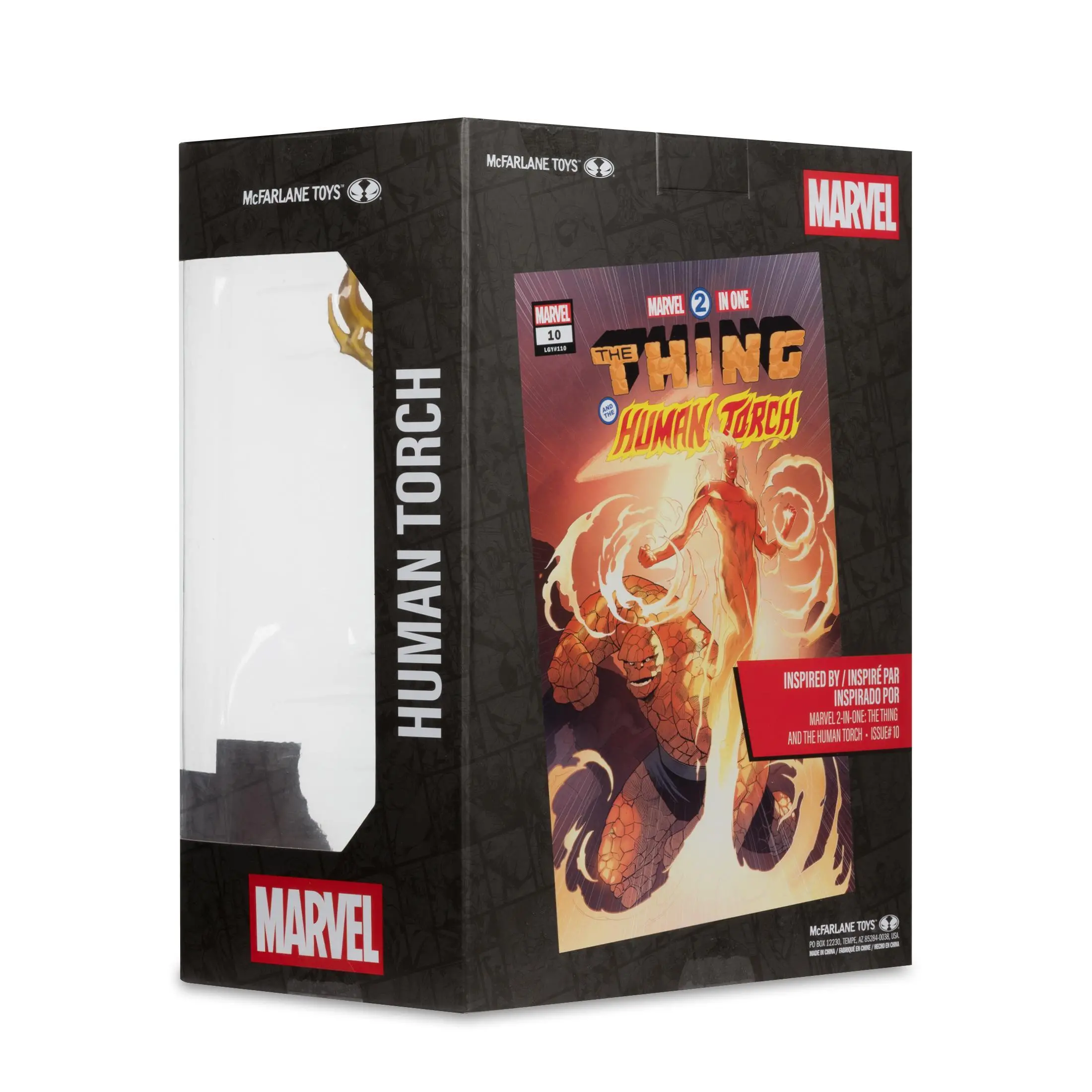 Фигурка Marvel Human Torch 1:6th Scale Collectible with Scene (Marvel 2-in-One #10) - image 8