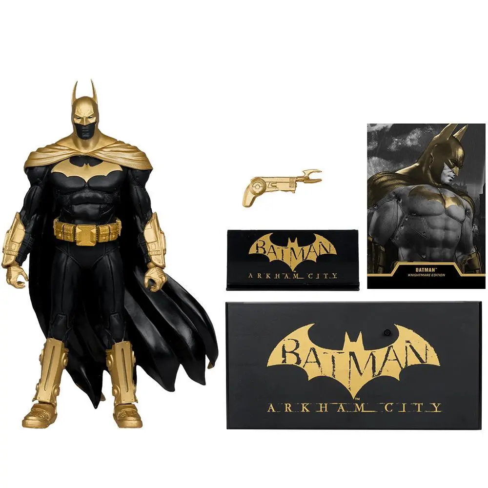Фигурка McFarlane Toys DC MULTIVERSE Batman Arkham City (Knightmare Edition - Gold Label) - image 7