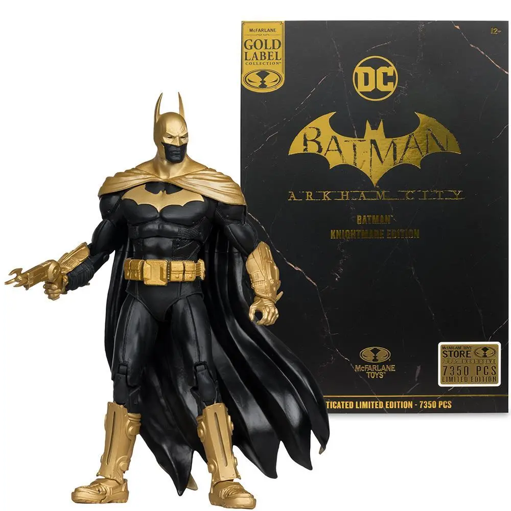 Фигурка McFarlane Toys DC MULTIVERSE Batman Arkham City (Knightmare Edition - Gold Label) - image 8