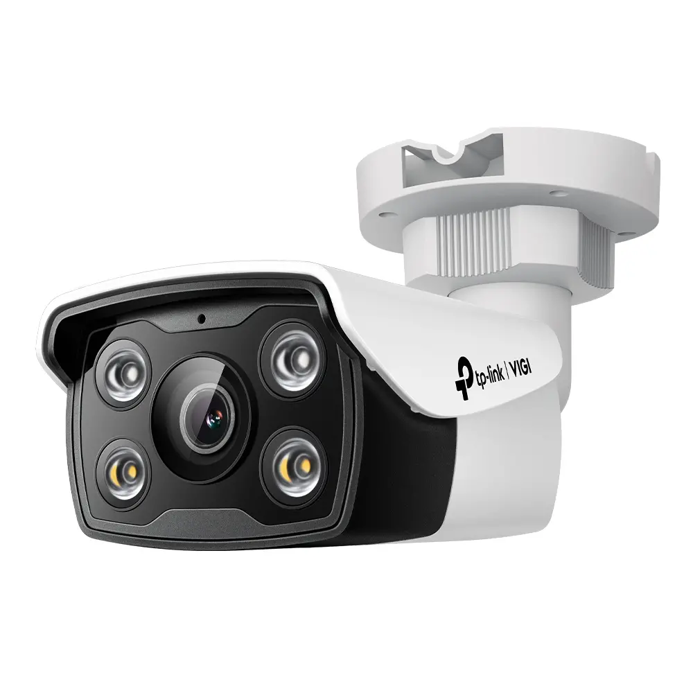 Cameră TP-LinkVIGI C350(4mm), 5MP, bullet, Full-Color, Outdoor, de rețea