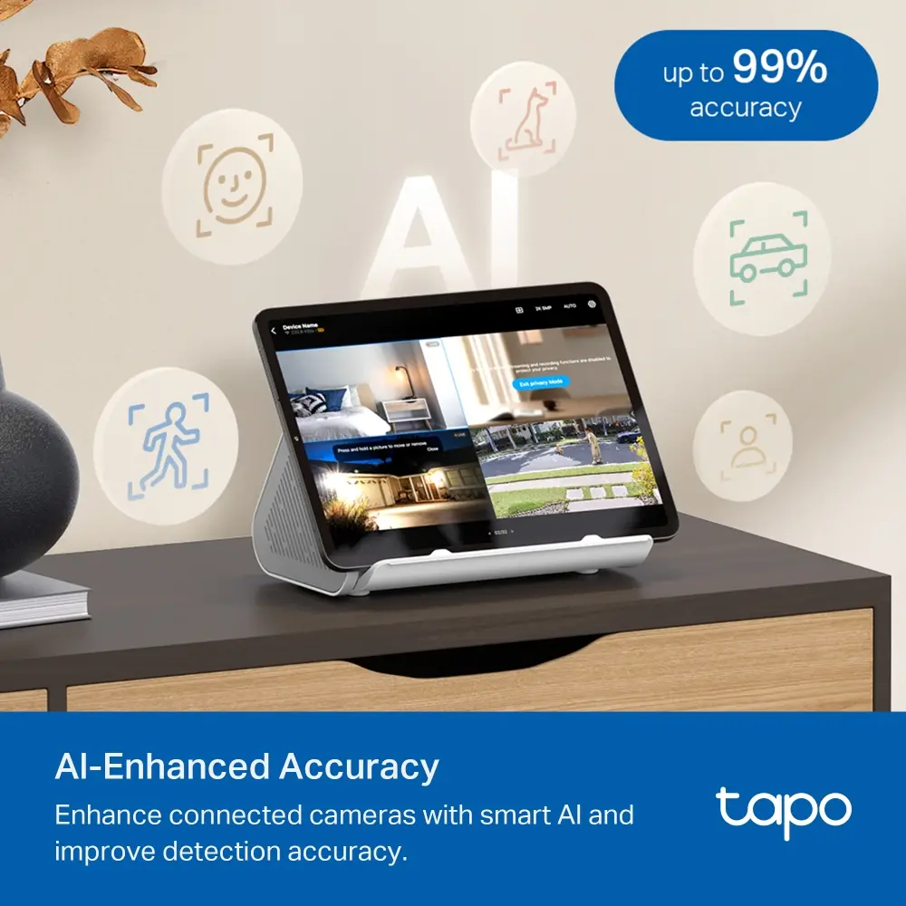 Интелигентен хъб TP-Link Tapo H500, Smart HomeBase - image 4