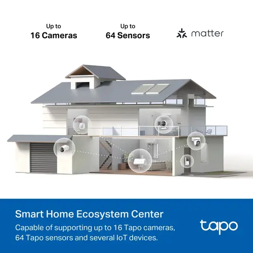 Интелигентен хъб TP-Link Tapo H500, Smart HomeBase - image 5